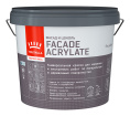 интерьерная краска Фасадная краска Facade Acrylate (гл/мат) Tikkivala Основа C - для колеровки в насыщенные тона 5 л, акриловая, водно-дисперсионная, матовая, колеруемая по штукатурке
