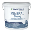 Фасадная воднодисперсионная краска Mineral strong, 2,7 л, Белый — Finncolor для строительства, для фасада