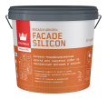 Tikkivala Фасадная краска Facade Silicon (гл/мат) 2,7л Белый, для наружных работ, силиконовая, паропроницаемая, матовая, колеруемая